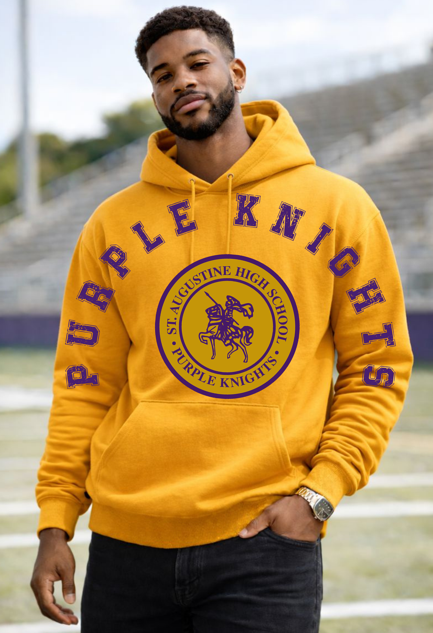 St. Augustine Purple Knights Hoodie