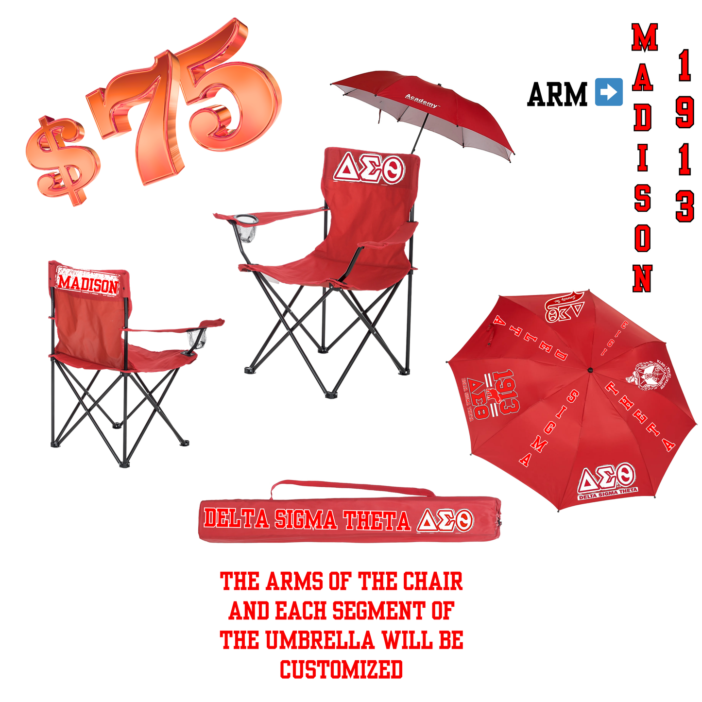 Delta Logo Chair