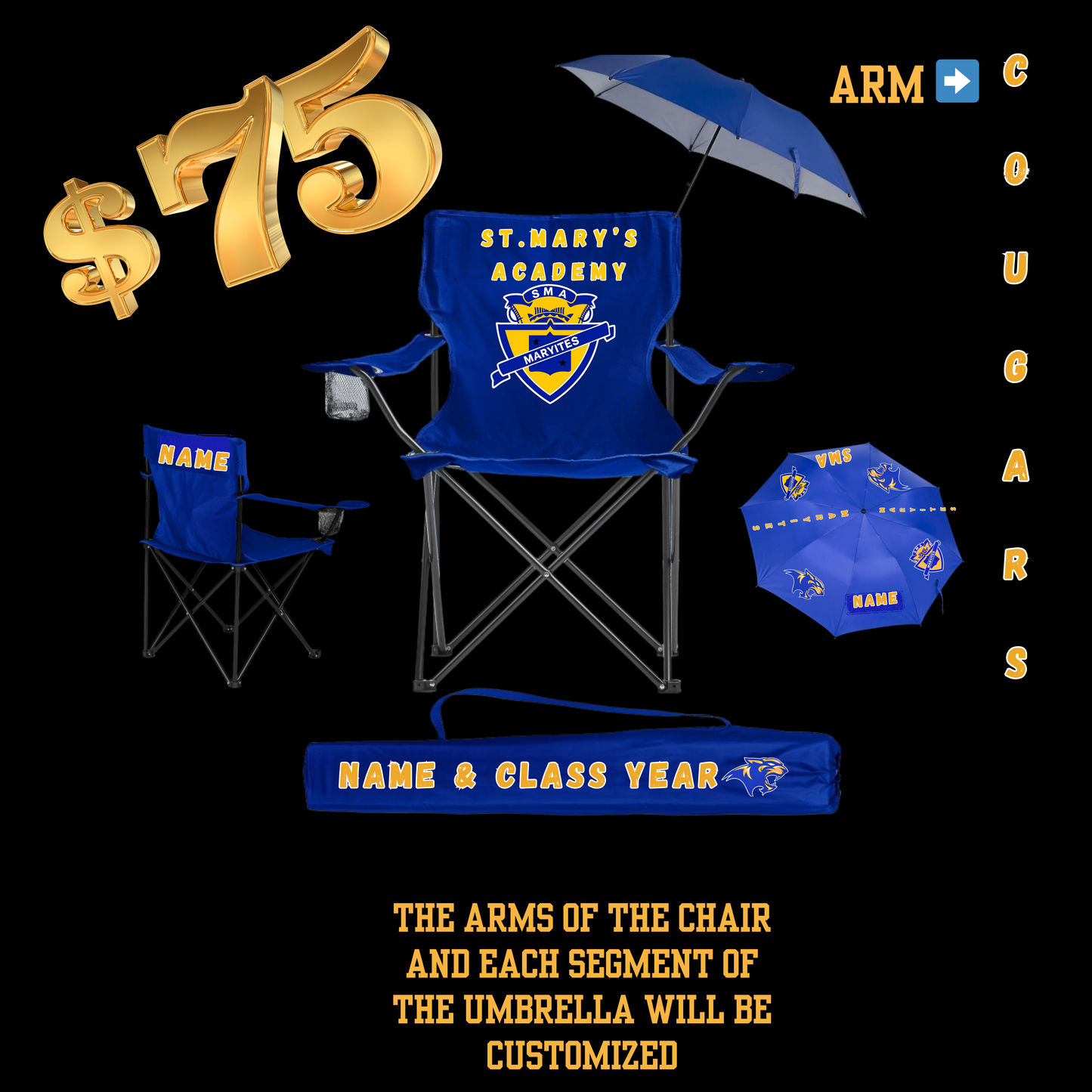 St. Mary’s Logo Chairs
