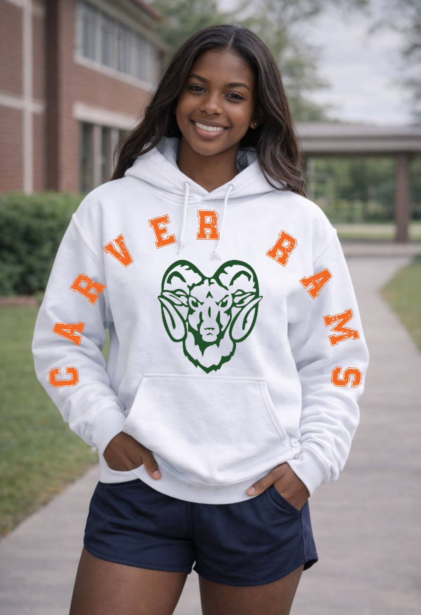 Carver Rams Hoodies