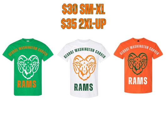 Carver Rams Short Sleeve Shirts