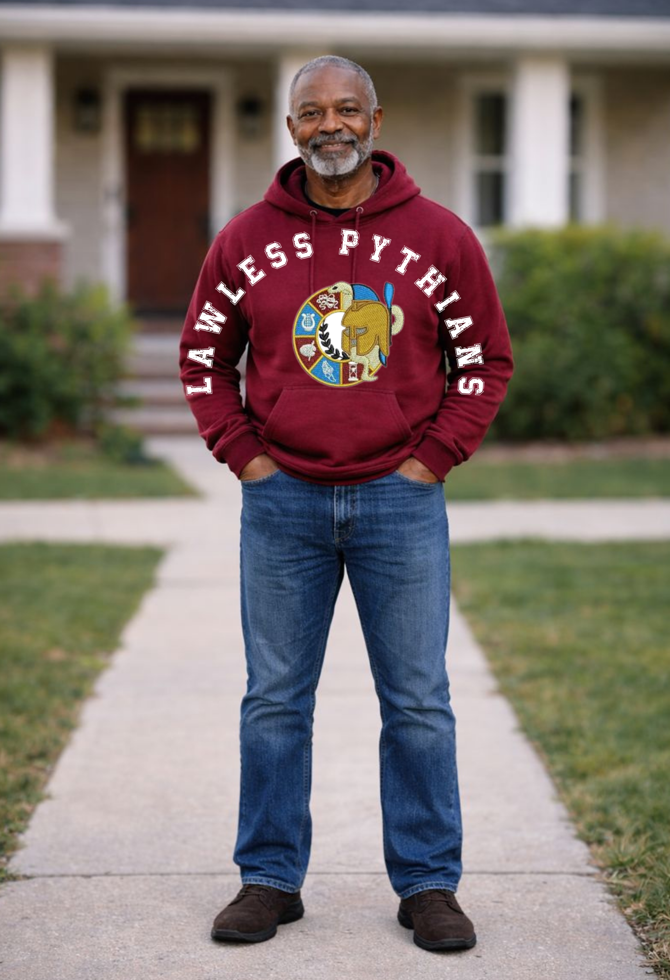Alfred Lawless Pythian Hoodies