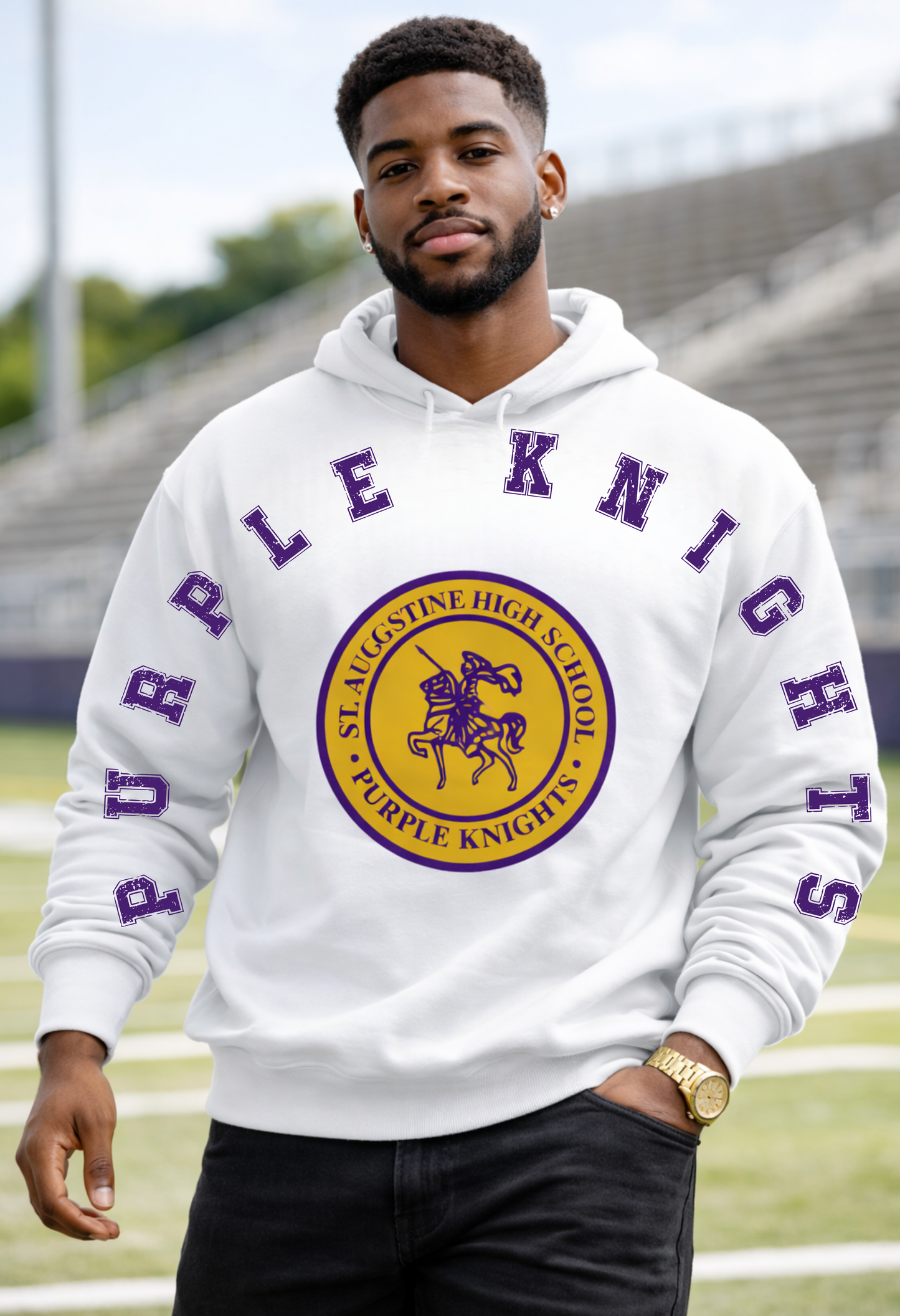 St. Augustine Purple Knights Hoodie