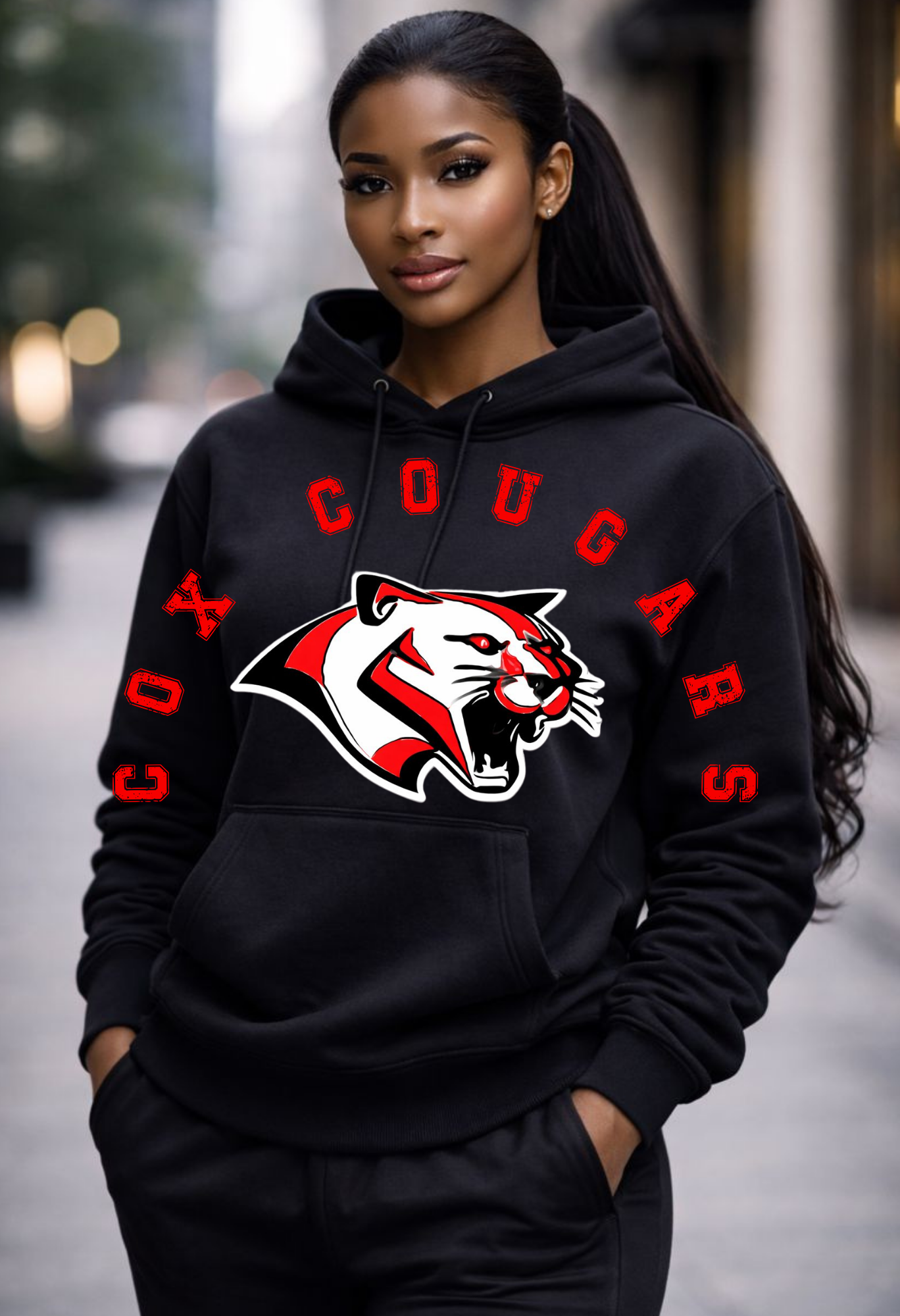 Helen Cox Cougars Hoodies