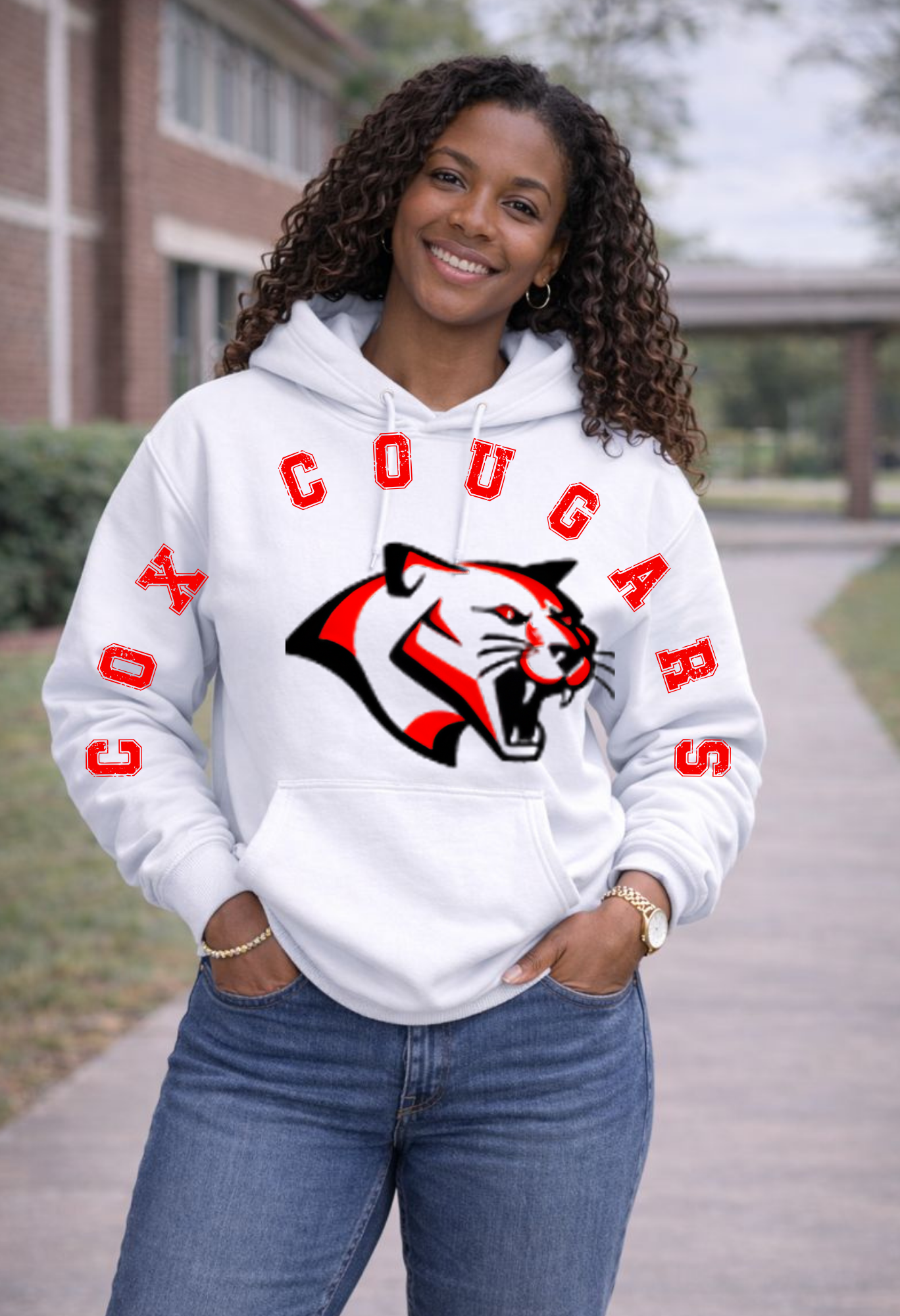 Helen Cox Cougars Hoodies