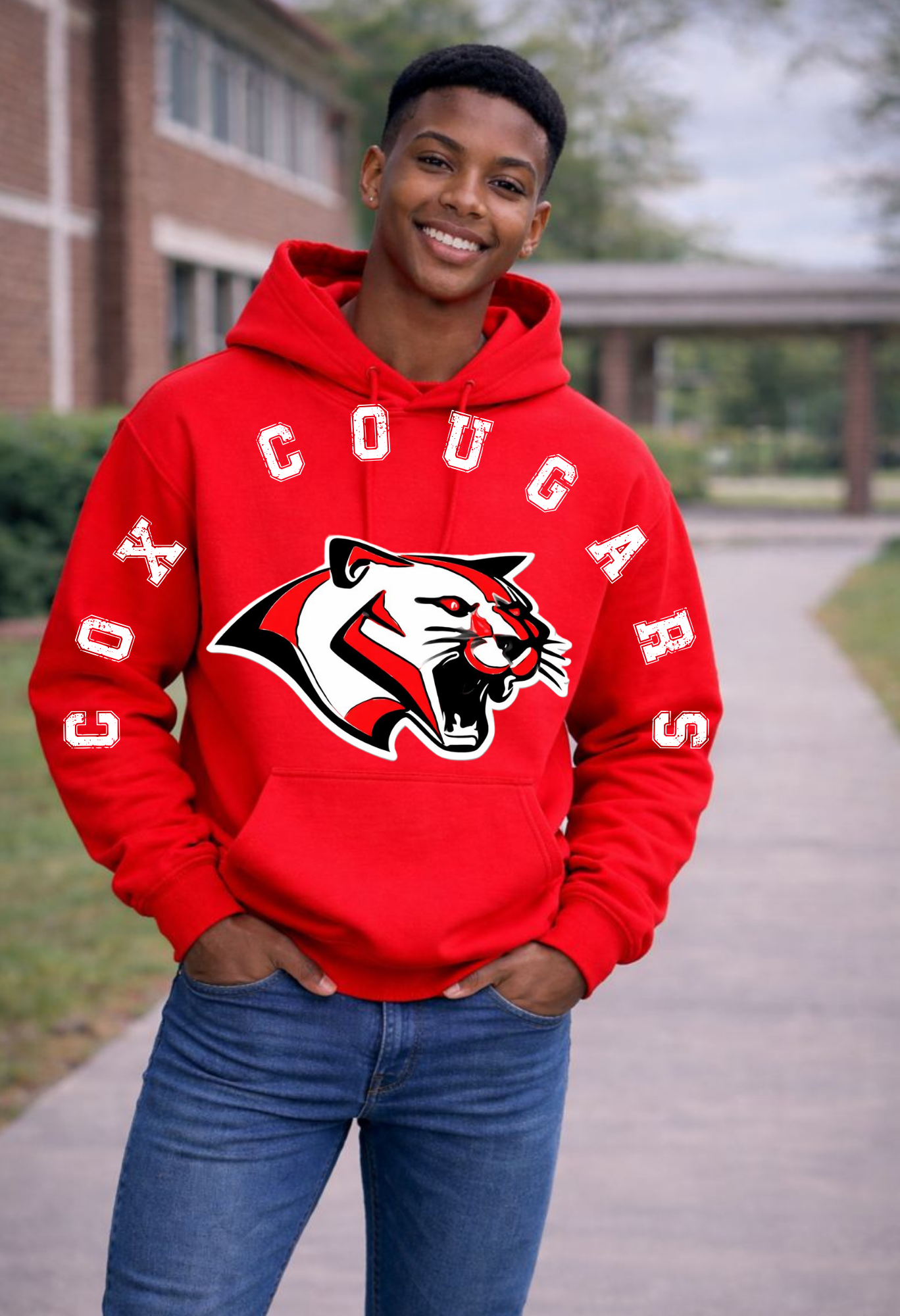 Helen Cox Cougars Hoodies