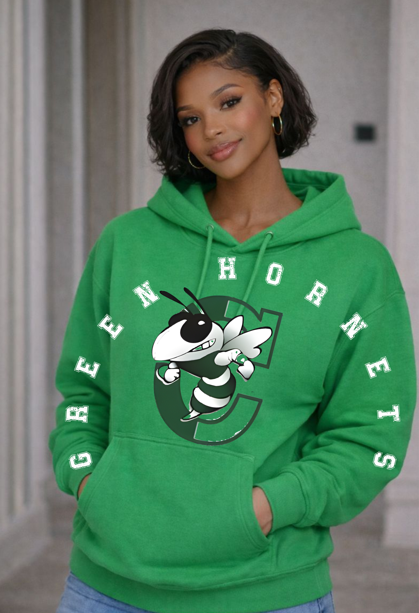 Cohen Green Hornets Hoodies