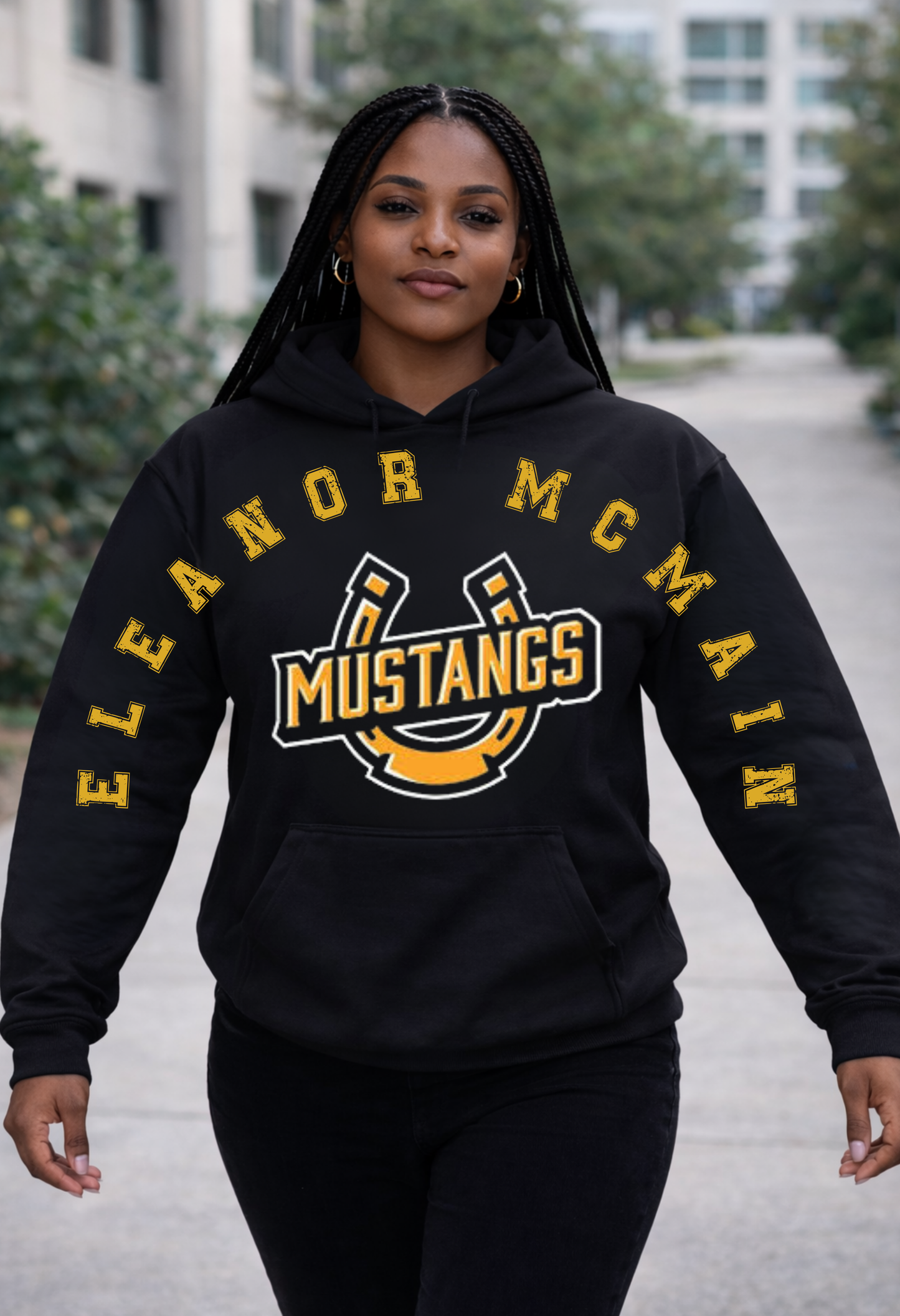 McMain Mustang Horseshoe