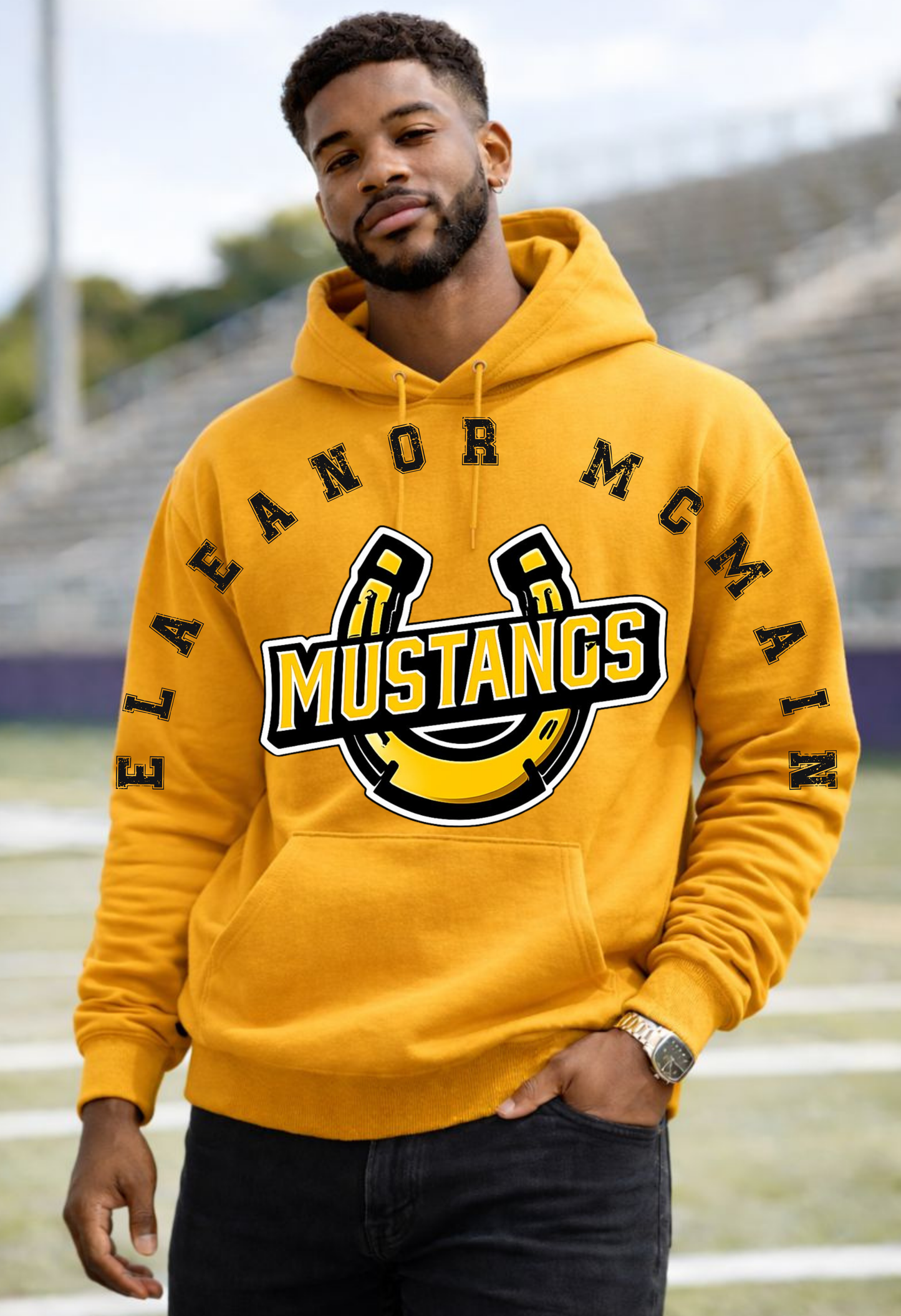 McMain Mustang Horseshoe