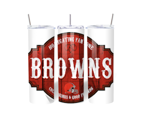 Cleveland Brown Tumblers