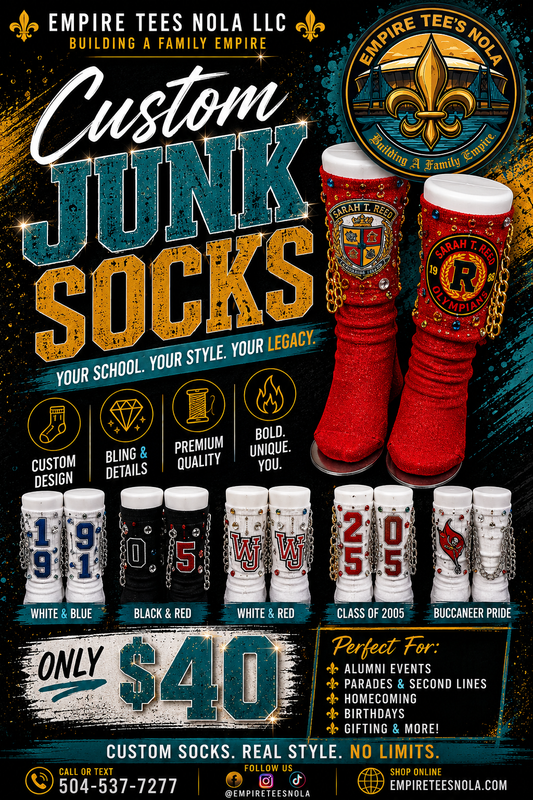 High School Junk Socks
