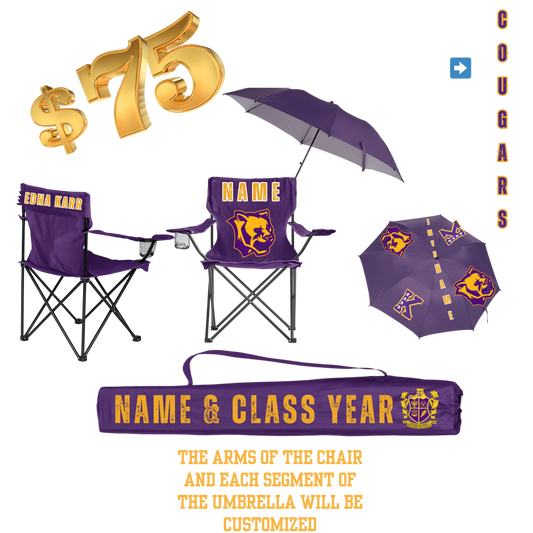 Edna Karr Logo Chairs